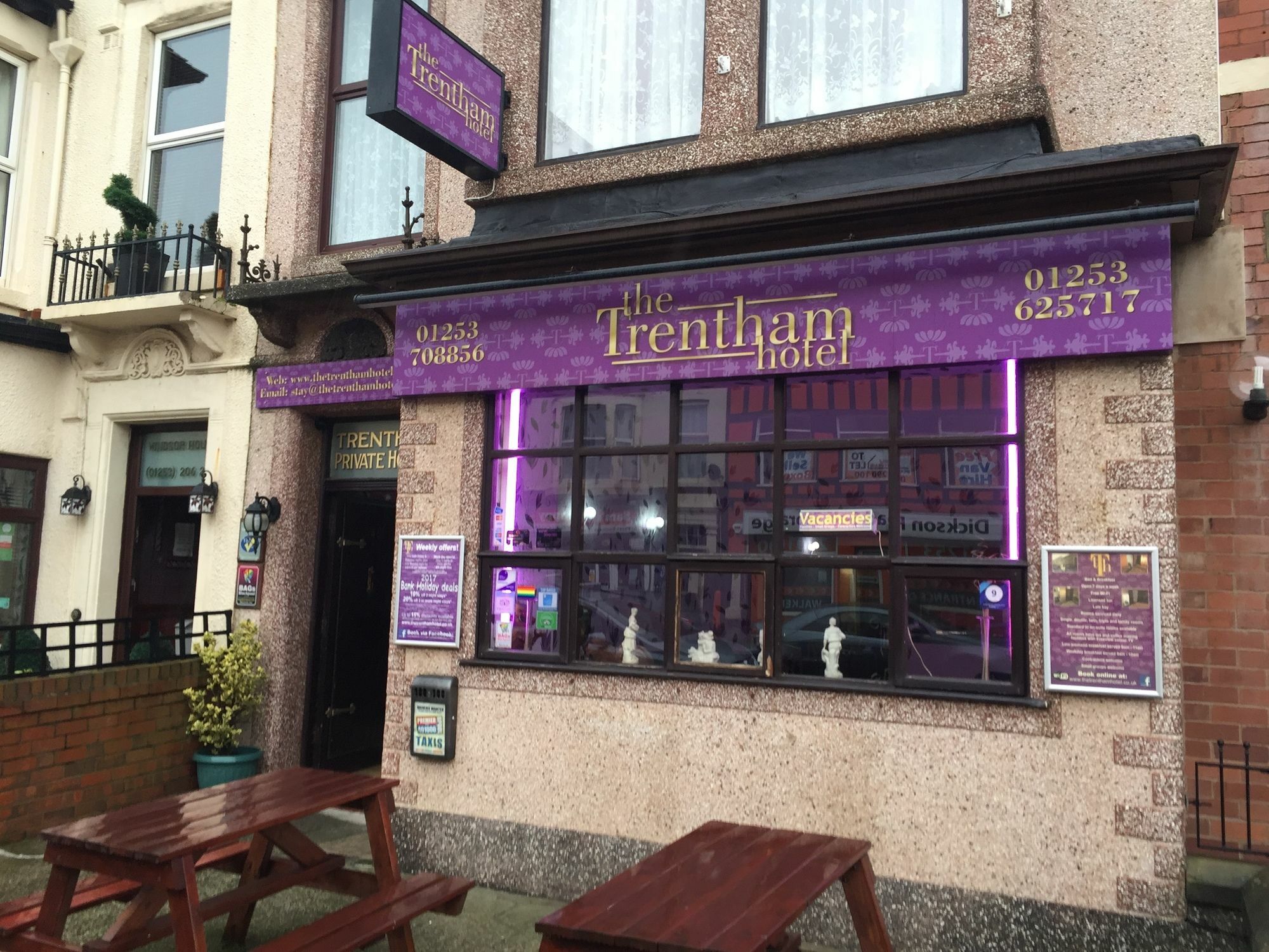 The Trentham Hotel Blackpool Bagian luar foto